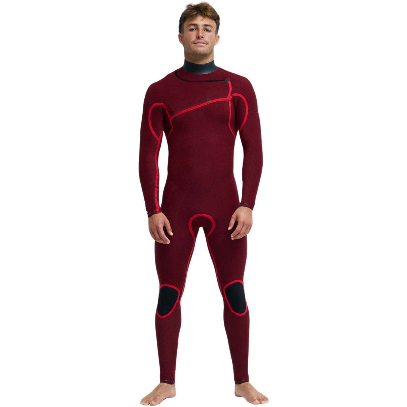 2026 Quiksilver Mens Highline 5/4/3mm Chest Zip Wetsuit EQYW103249 - Black